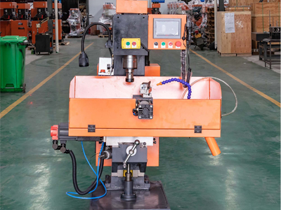 Key points for use of drilling and tapping machine