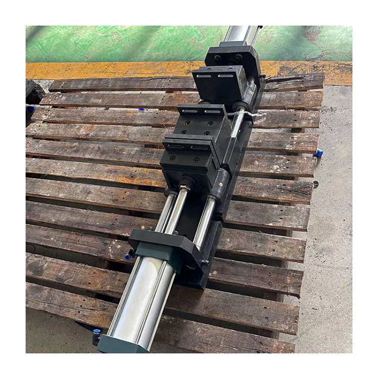 Double Single Open Pneumatic Flat Vice Double Single Open Pneumatic Flat Vice