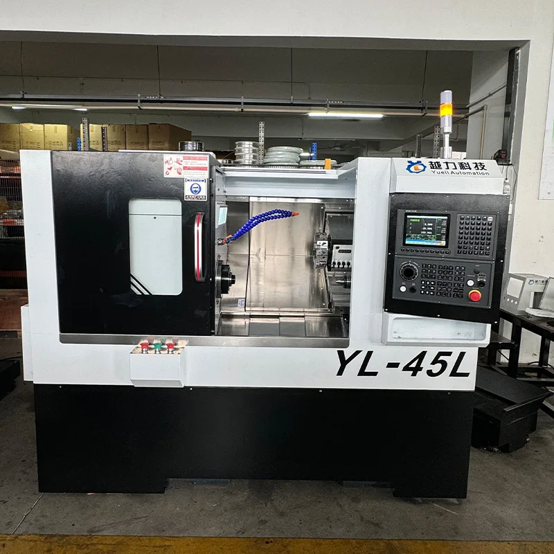 Slant Bed CNC Lathe with Servo Turret and Tailstock Slant Bed CNC Lathe with Servo Turret and Tailstock